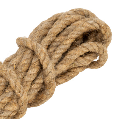 Веревка льнопеньковая, D 10 мм, L 10 м, крученая Сибртех по ценам производителя в Уфе с доставкой по всей России