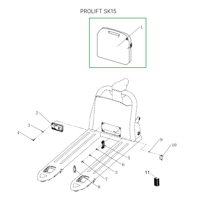 Аккумуляторная батарея 48В 30Ач Li-ion для тележек SD20L по ценам производителя в Уфе с доставкой по всей России