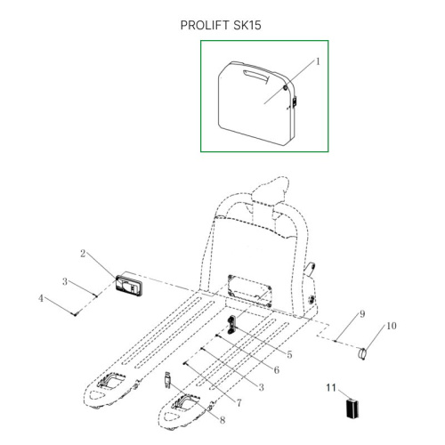 Аккумуляторная батарея 48В 30Ач Li-ion для тележек SD20L по ценам производителя в Уфе с доставкой по всей России