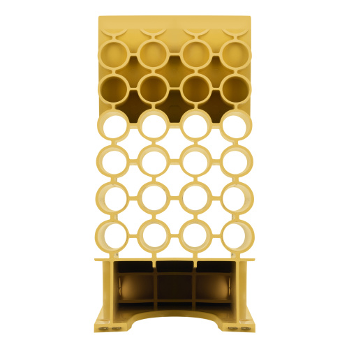 Упор противооткатный для грузового транспорта, ЖЕЛТЫЙ, 35 т, 438х200х205 мм Stels по ценам производителя в Уфе с доставкой по всей России