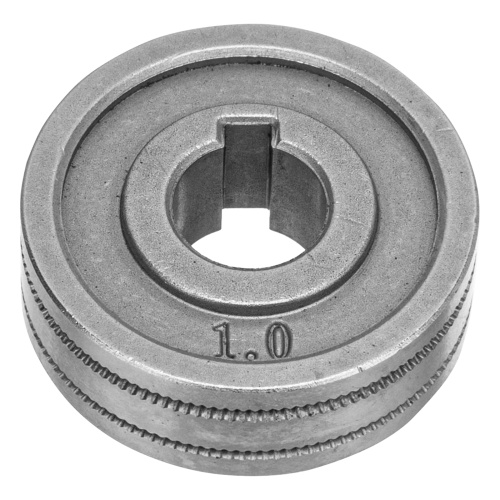 Подающий ролик, зубчатый профиль под флюсовую проволоку 0,8-1мм, 2 шт Denzel по ценам производителя в Уфе с доставкой по всей России