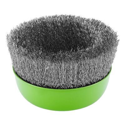 Щетка для УШМ, 125 мм, М14, "чашка", витая проволока Сибртех по ценам производителя в Уфе с доставкой по всей России