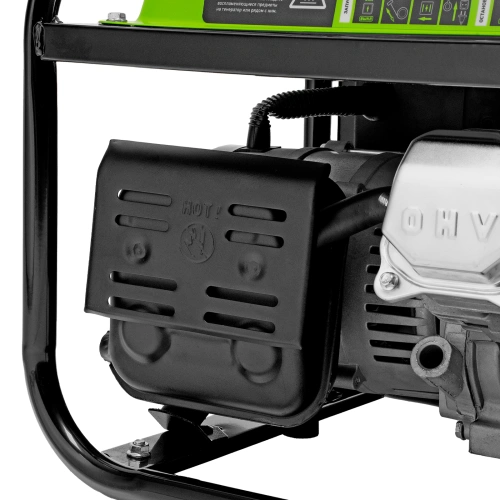 Генератор бензиновый БС-1200, 1 кВт, 230 В, четырехтактный, 5.5 л, ручной стартер Сибртех по ценам производителя в Уфе с доставкой по всей России