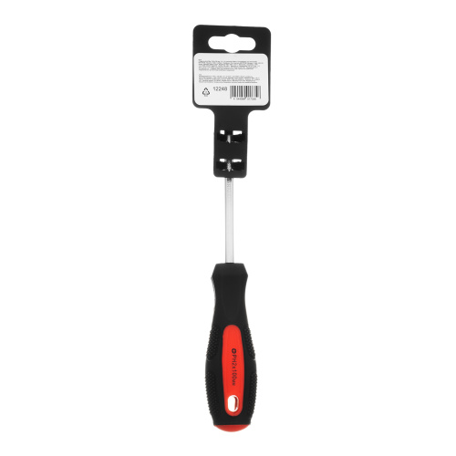 Отвертка Anti-Slip, PH2 х 100 мм, CrV, двухкомпонентная рукоятка Matrix по ценам производителя в Уфе с доставкой по всей России