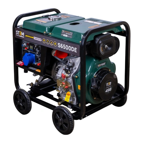 Генератор дизельный STEM Techno S6500DE (6.5 кВт, электростартер, дисплей, подогрев) по ценам производителя в Уфе с доставкой по всей России