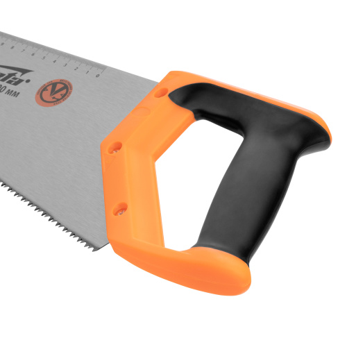 Ножовка по дереву, 500 мм, 7-8 TPI, зуб 2D, каленый зуб, двухкомпонентная рукоятка Sparta по ценам производителя в Уфе с доставкой по всей России