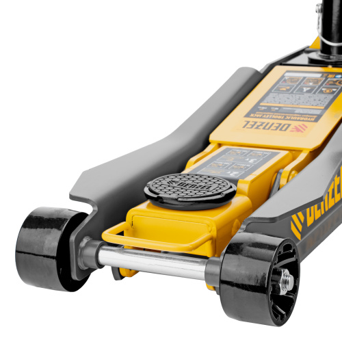 Домкрат гидравлический подкатной, 2/3 т, 98-770 мм, быстрый подъем, низ. подхват, проф, SUV Denzel по ценам производителя в Уфе с доставкой по всей России