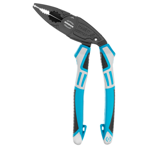 Плоскогубцы комбинированные с изогнутой головой, трехкомпонентные рукоятки, 200 мм Gross по ценам производителя в Уфе с доставкой по всей России