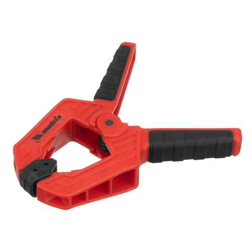 Струбцина клещеобразная 2, усиленная, пластиковый корпус, двухкомпонентные рукоятки, 50 мм Matrix по ценам производителя в Уфе с доставкой по всей России