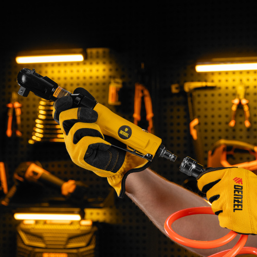 Усиленная пневмотрещотка RP100, 1/2", 160 об/мин, 100 Нм Denzel по ценам производителя в Уфе с доставкой по всей России