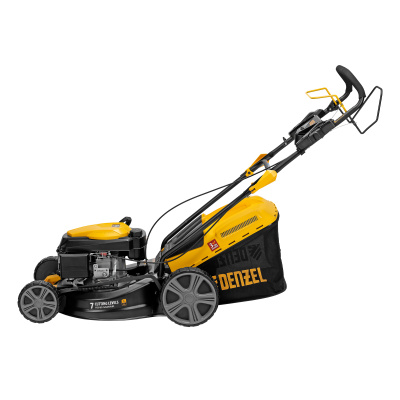 Газонокосилка бензиновая GLD-460SP, 146 куб.см, ширина 46 см, привод 7 уровней, травосборник 50 л Denzel по ценам производителя в Уфе с доставкой по всей России