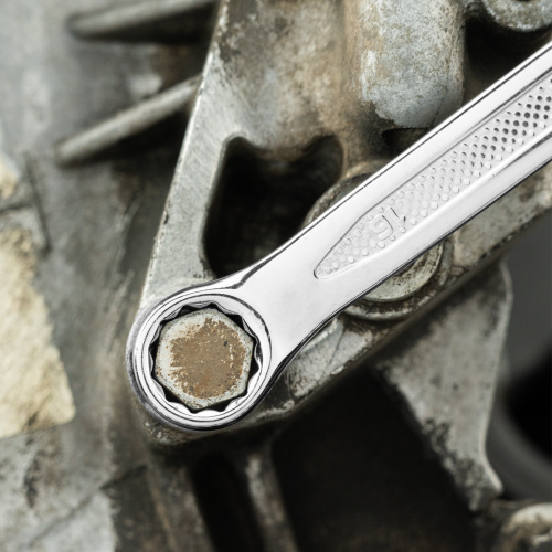 Ключ комбинированный, 16 мм, CrV, антислип Stels по ценам производителя в Уфе с доставкой по всей России