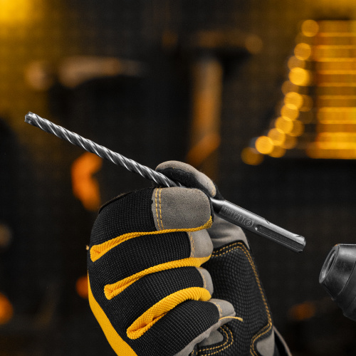 Бур по бетону, цельная крестовая пластина, 6x165 мм, SDS PLUS Denzel по ценам производителя в Уфе с доставкой по всей России