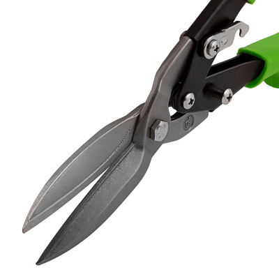 Ножницы по металлу, удлиненные, 285 мм, пряморежущие, двухкомпонентные обрезиненные рукоятки Сибртех по ценам производителя в Уфе с доставкой по всей России