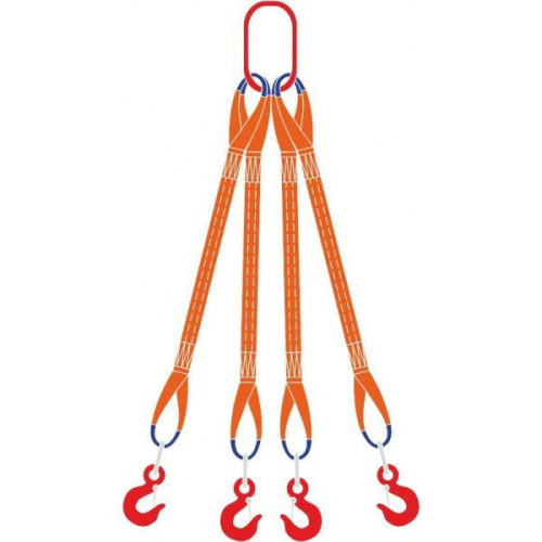 Строп текстильный 4СТ, 25т - 9,5м по ценам производителя в Уфе с доставкой по всей России