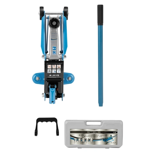 Домкрат гидравлический подкатной, 2 т, h подъема 140-340 мм, в кейсе Stels по ценам производителя в Уфе с доставкой по всей России