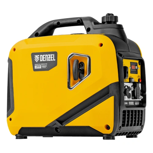 Генератор инверторный GS-2200iS, 2,2 кВт, 230 В, закрытый корпус, ручной старт DENZEL по ценам производителя в Уфе с доставкой по всей России