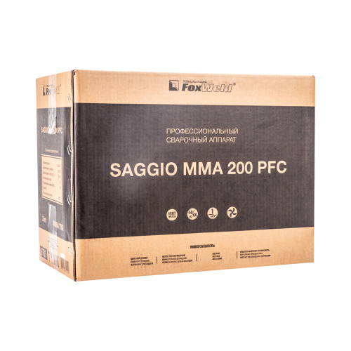 Сварочный аппарат SAGGIO MMA 200 PFC по ценам производителя в Уфе с доставкой по всей России