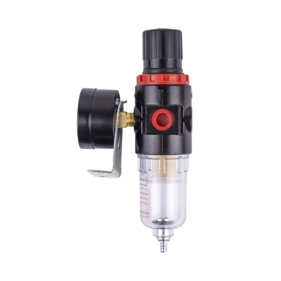 Регулятор давления AERO с манометром и фильтром-осушителем 1/4 F по ценам производителя в Уфе с доставкой по всей России