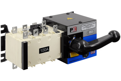 Реверсивный рубильник АВР (устройство автоматического ввода резерва) SHIQ5-100A 4P купить в Москве с доставкой по всей России | ProtosMarket.ru