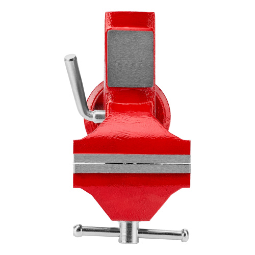 Тиски слесарные, 80 мм, настольные, поворотные, c наковальней MTX по ценам производителя в Уфе с доставкой по всей России