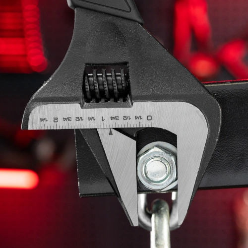 Ключ разводной, тонкие губки, фосфатированный, двухкомпонентная рукоятка, 300 мм, PRO Matrix по ценам производителя в Уфе с доставкой по всей России