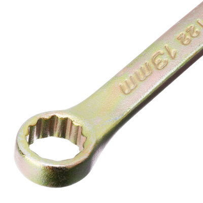 Ключ комбинированный, 13 мм, желтый цинк Сибртех по ценам производителя в Уфе с доставкой по всей России