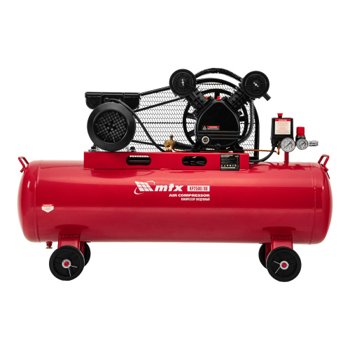 Компрессор воздушный ременный привод КР2500/80, 2,5 кВт, 80 литров, 420 л/мин МТХ по ценам производителя в Уфе с доставкой по всей России