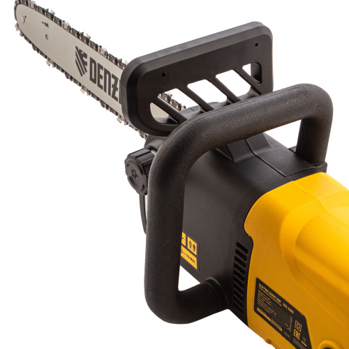 Пила цепная электрическая EDS-2000, 2 кВт,продольная, шина 40 см, шаг 3/8, паз 1.3 мм, 56 звеньев Denzel по ценам производителя в Уфе с доставкой по всей России