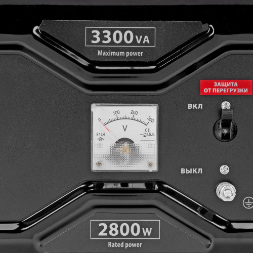 Генератор бензиновый RS-4000, 3,3 кВт, 230В, ручной стартер MTX по ценам производителя в Уфе с доставкой по всей России