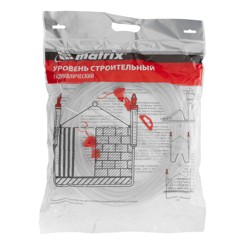 Гидроуровень,удлиненная колба, рельефная градуировка, 25м Matrix по ценам производителя в Уфе с доставкой по всей России