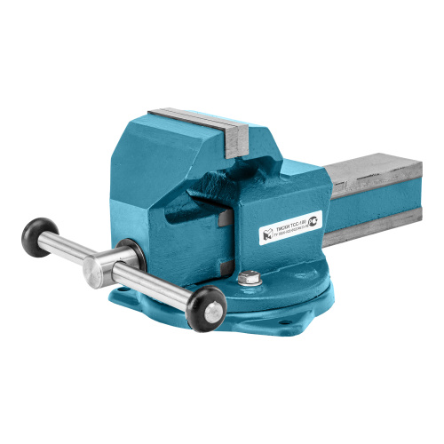 Тиски слесарные, 100 мм, поворотные (Глазов) по ценам производителя в Уфе с доставкой по всей России