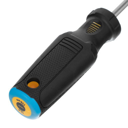 Отвертка SL6x150 мм, CrV, трехкомпонентная рукоятка Denzel по ценам производителя в Уфе с доставкой по всей России