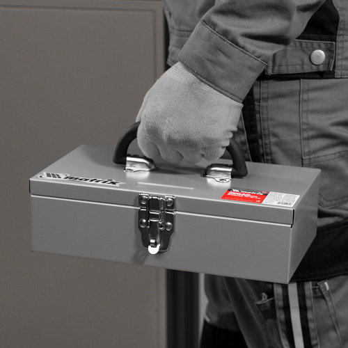 Ящик для инструмента, 284 х 160 х 78 мм, металлический Matrix по ценам производителя в Уфе с доставкой по всей России