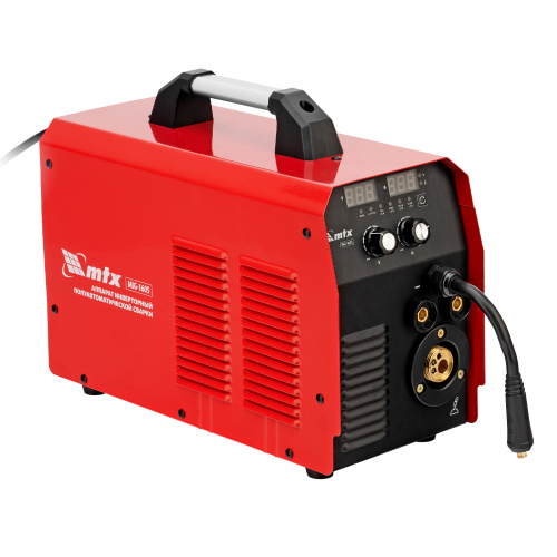 Аппарат инвертор. полуавтомат. cварки MIG-160S, 160A, ПВ 60%, катушка 5 кг MTX по ценам производителя в Уфе с доставкой по всей России
