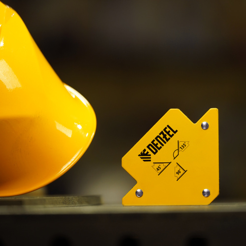 Фиксатор магнитный для сварочных работ, усилие 50 Lb Denzel по ценам производителя в Уфе с доставкой по всей России