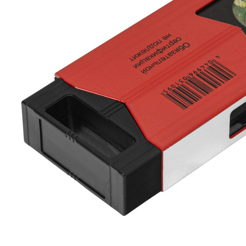 Уровень алюминиевый магнитный, 1000 мм, фрезерованный, 3 глазка (1 зеркальный) усиленный Matrix по ценам производителя в Уфе с доставкой по всей России