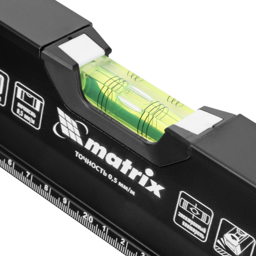 Уровень алюминиевый, усиленный, фрезерованный, 3 глазка, 400 мм Matrix по ценам производителя в Уфе с доставкой по всей России