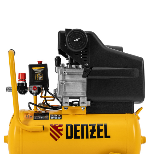 Компрессор воздушный DC1500/24, прямой привод, 1.5 кВт, 24 литра, 220 л/мин Denzel по ценам производителя в Уфе с доставкой по всей России