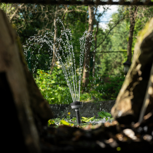 Насос фонтанный FNP110-34, 112 Вт, подъем 3,4 м, 3400 л/ч, колокольчик/каскад/гейзер Denzel по ценам производителя в Уфе с доставкой по всей России