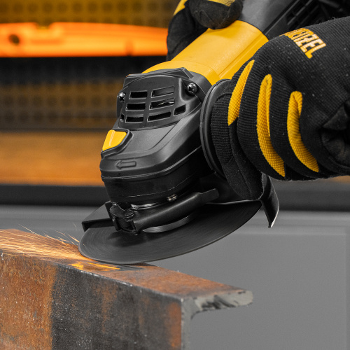 Машина шлифовальная угловая AG125-1500, 1500 Вт, 125 мм, 3000-11000 об/мин Denzel по ценам производителя в Уфе с доставкой по всей России