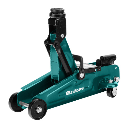 Домкрат гидравлический подкатной, 2 т, 135-320 мм, в пласт. кейсе Сибртех по ценам производителя в Уфе с доставкой по всей России