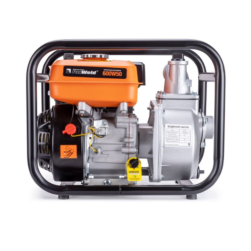 Мотопомпа бензиновая FoxWeld 600W50 по ценам производителя в Уфе с доставкой по всей России