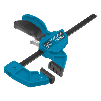 Струбцина реечная, быстрозажимная, пистолетного типа, пошаговый механизм, пластиковый корпус, 150 мм Gross по ценам производителя в Уфе с доставкой по всей России