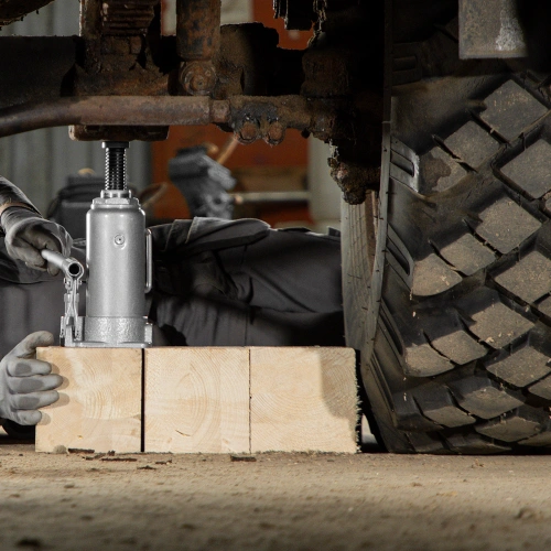 Домкрат гидравлический бутылочный, 12 т, высота подъема 230-465 мм Matrix по ценам производителя в Уфе с доставкой по всей России