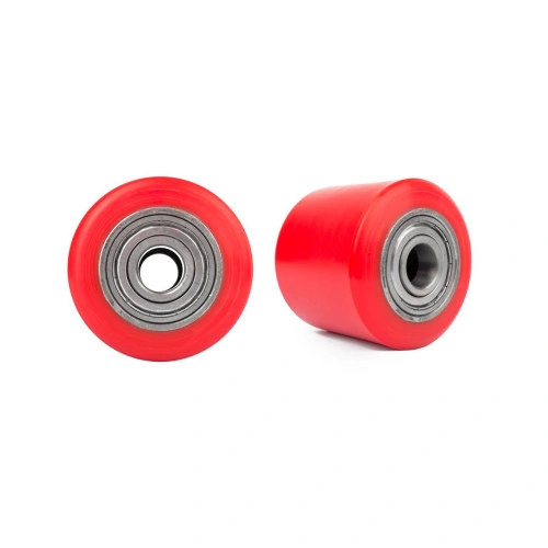 Колесо полиуретан 80х70 мм с подшипником для тележек и платформ BF/DF-III/RHP/AC/DF/CW2/PWH/CRA/CRO по ценам производителя в Уфе с доставкой по всей России