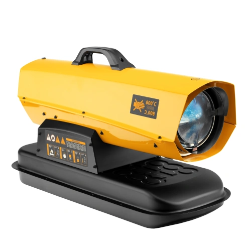 Дизельная тепловая пушка DHG-25i, 25 кВт, 600 м3/ч, прямой нагрев, термостат Denzel по ценам производителя в Уфе с доставкой по всей России