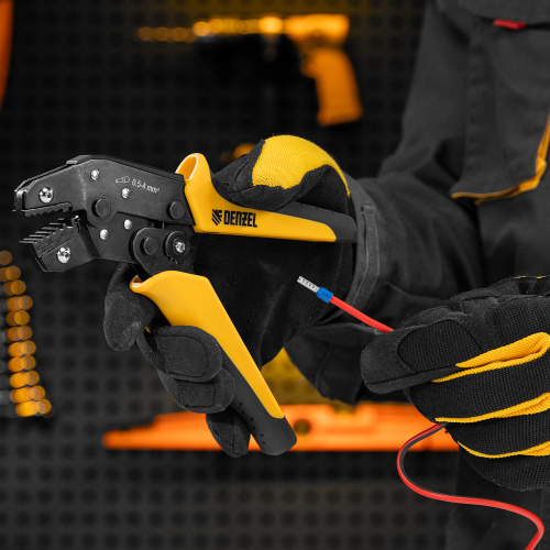 Клещи для обжима наконечников штыревых НШВ, НШВИ, НШВИ-2, 0,5-4 мм2 Denzel по ценам производителя в Уфе с доставкой по всей России