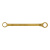 Ключ накидной, 22 х 24 мм, желтый цинк Сибртех по ценам производителя в Уфе с доставкой по всей России