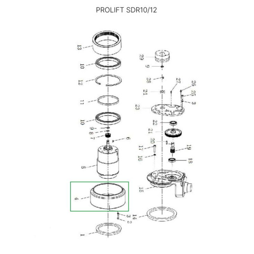 Ведущее колесо для штабелеров SDR 1-1,2 т, SD15, SD15L, SK15 по ценам производителя в Уфе с доставкой по всей России